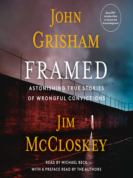 Title details for Framed by John Grisham - Wait list